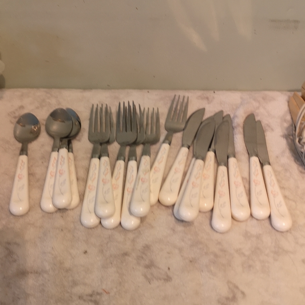😄Vintage cutlery Forks spoons knives Hong Kong
